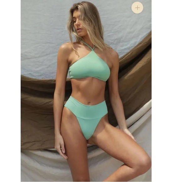 Toast Swim Other - Toast Swim Signature Apex Bikini Top in Blue Surf